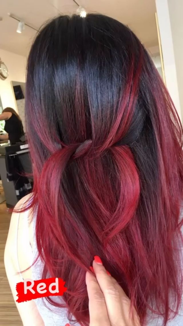 Red ♥️Red🔥 
Rot ist Liebe 💥 
#red #feuer #love #trend #hair #style #leidenschaft #pur #mm